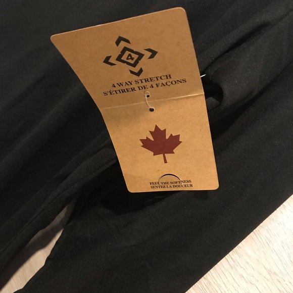 NWT Just Cozy Tunic Top Black 4 Way Stretch - Picture 5 of 8